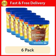 (6 pack) Carnation Breakfast Essentials Nutritional Powder Drink Mix,17.7 oz