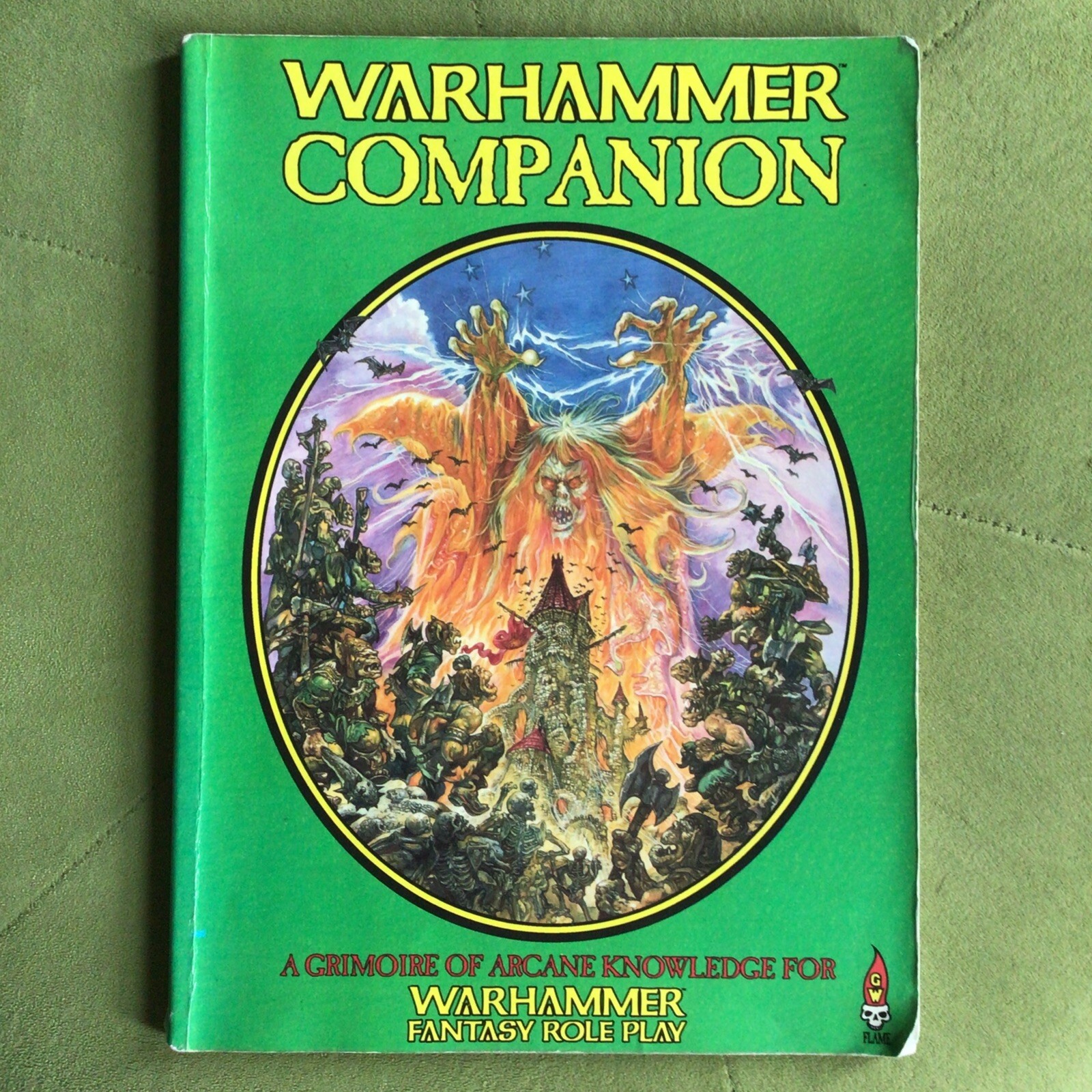 Warhammer Companion - Warhammer Fantasy Roleplay WFRP - RARE OOP