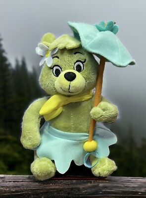 Yogi Bear Show Cindy ミニチュアラグドール　ヨギベア Yogi Bear's Cindy Bear Plush 6-Inch Stuffed Animal Toy Umbrella