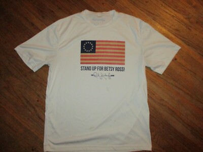 RUSH LIMBAUGH SHOW STAND UP FOR BETSY ROSS T SHIRT Conservative Patriot LARGE