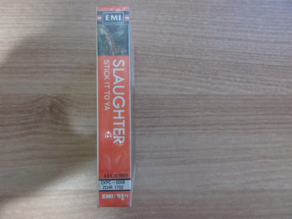 Slaughter - Stick It To Ya Rare Korea 1st Cassette Tape SEALED NEW  - Image 3 of 4