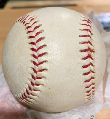 Rare 1950's Spaulding Official Warren Giles National League Ball