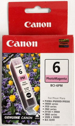 Genuine Canon BCI-6BK BCI-6C BCI-6PC BCI-6G BCI-6R BCI-6PM BCI-6M CLI-8R CLI-8G - Picture 6 of 60