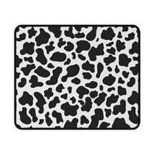Cow Print Non-Slip Gaming Mouse Pad