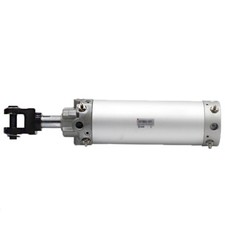 SMC CK1B63-50 Clamp Cylinder Without Magnet Clevis Width 19.5 mm #