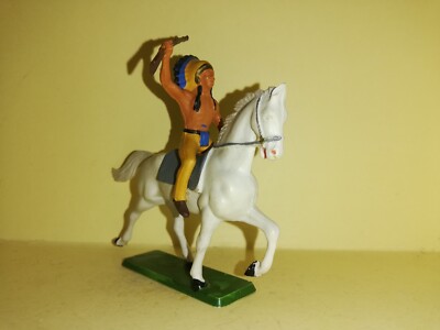 Figurine Starlux – Tente Indienne Gris-Bleu – Indiens Série Ordinaire 54 – Occasion