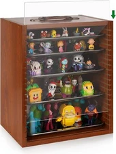 Miniature Display Case Display Cases for Collectibles Miniatures Storage Case Di