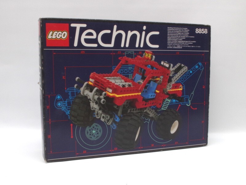 LEGO 8858 Rebel Wrecker Technic 1994 Vintage From Japan