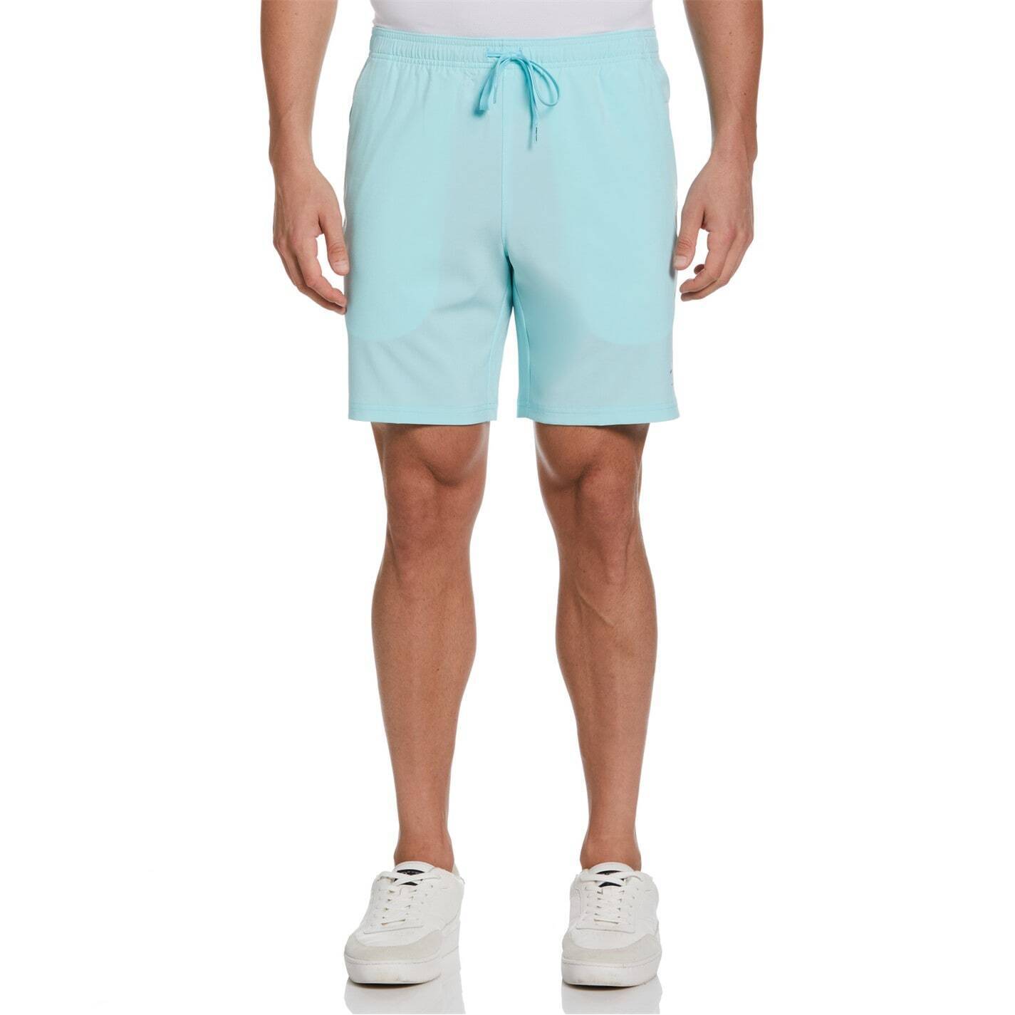 Оригинальные мужские шорты Penguin Mens 8 Inch Solid Shorts для спортивных тренировок в тренажерном зале