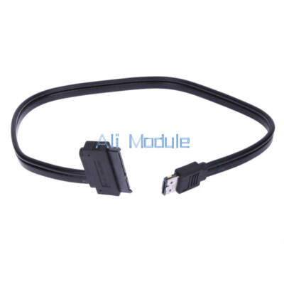 Cavo CY ESATA USB Doppia Potenza 12V 50cm – Per Dischi 2.5 E 3.5 (SA-009) - Foto 2