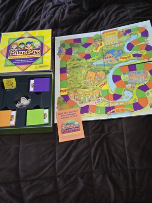 Blunders Board Game, Patch Products - Learning Manners Game-For Ages 5+ COMPLETE