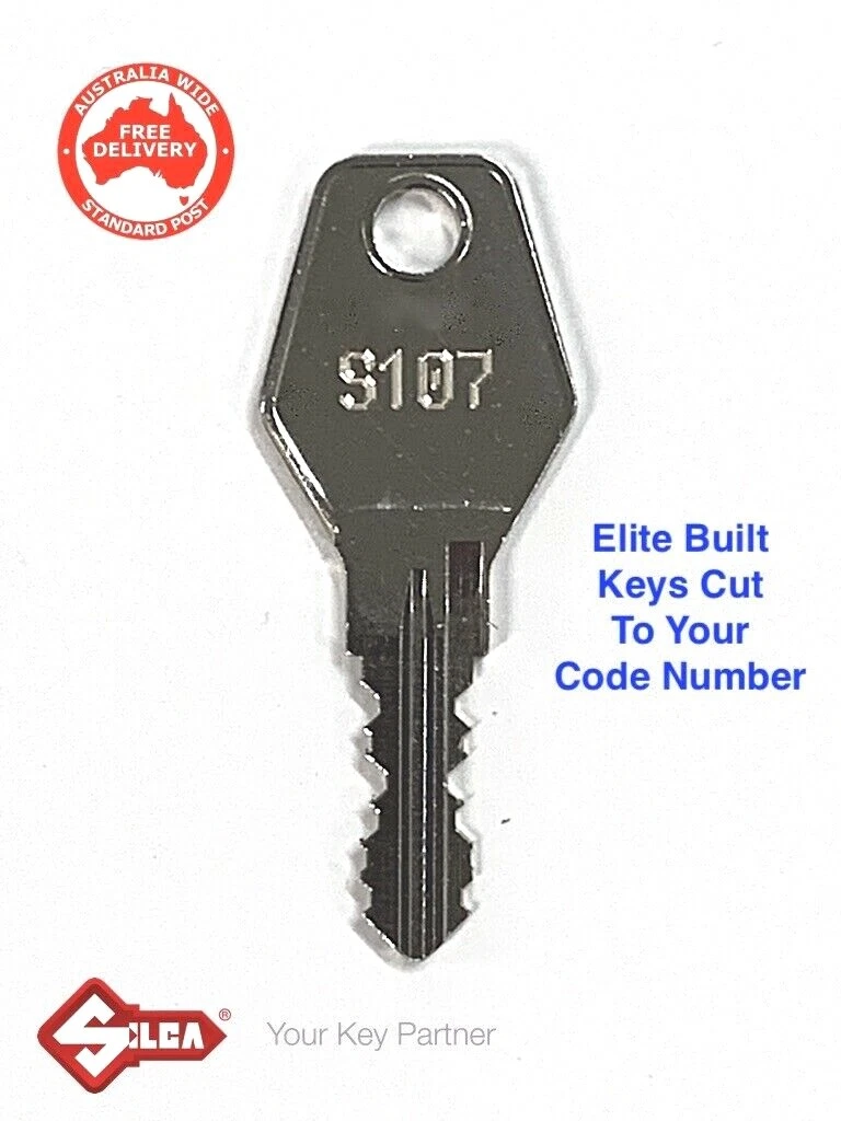 Suits ELITE BUILT GODFREY NAMCO Filing Cabinet Lock Key Keys