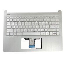 New Palmrest w/ Backlit Keyboard For HP 14-dq 14s-dq 14s-dr 14s-fq L88206-001 US