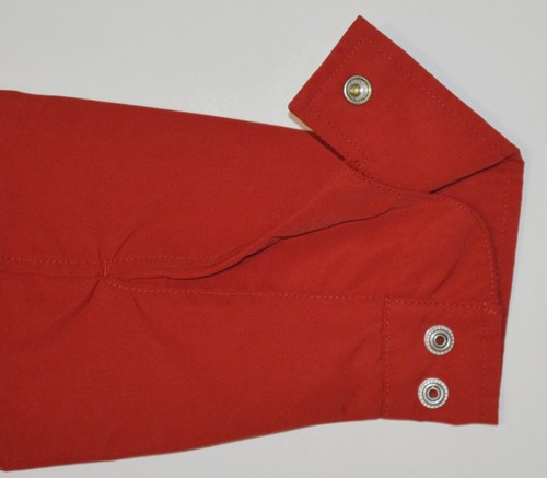 NWT TOMMY HILFIGER men's Jacket, S, Small, Red, Front Pockets, Snaps, Hood - Picture 5 of 8