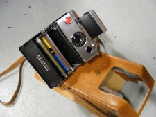 Polaroid SX 70 Land Camera / Case used untested selling for parts Free Shipping