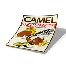 Camel GT Challenge Vintage IMSA Sticker  Decal 2 sizes