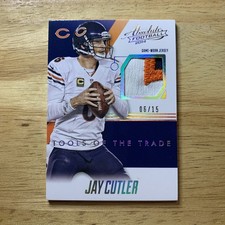 2014 Absolute Jay Cutler Tools of the Trade Quad Patch Jersey Prime #6/15 1/1