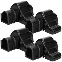 4X Durchlauf Schlagfalle FüR Ratten Rattenschlagfalle Rattenfalle Set - 4 StüCk