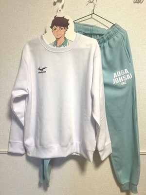 Haikyuu Aoba Johsai Sweat Set L Size Donki Pajama Tracksuit Unused From Japan