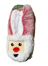 Soft Santa Slippers; Women's size 7-9; with non-slip sole; NWE
