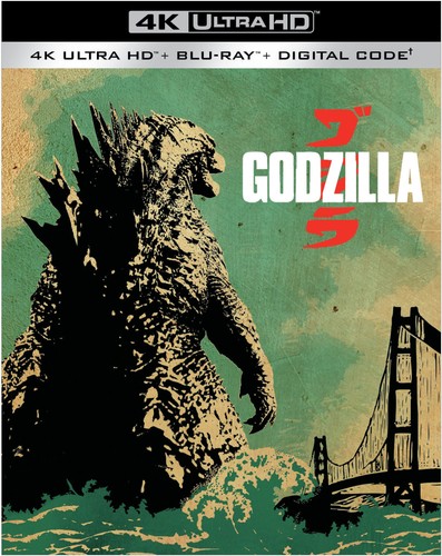 Godzilla (4K Ultra HD + Blu-ray) (4K UHD Blu-ray) Ken Watanabe (US IMPORT) - Picture 1 of 4