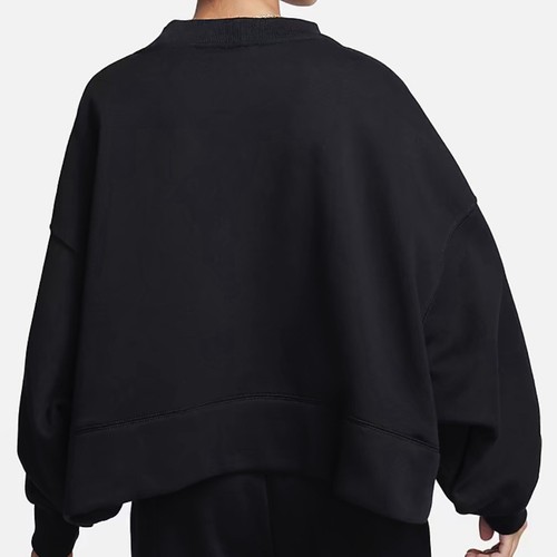 Cardigan Nike NSW Phoneix pile oversize nero FB8772-010 donna taglia media nuovo con etichette - Foto 3 di 3
