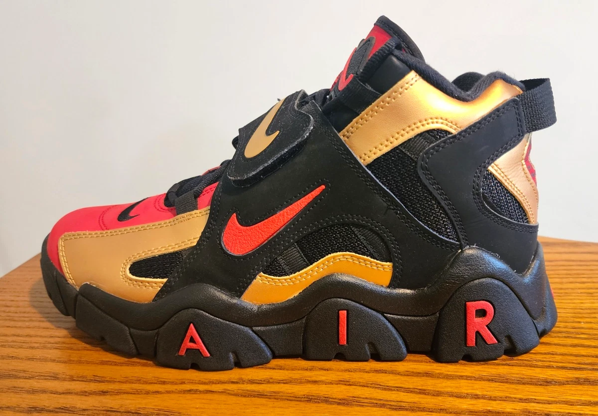 Nike Air Barrage Mid Metallic Gold for Sale | Authenticity