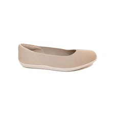 Easy Spirit Rhyan Ballet Flat 11 wide New Women Stretch Knit Slip on Shoes beige