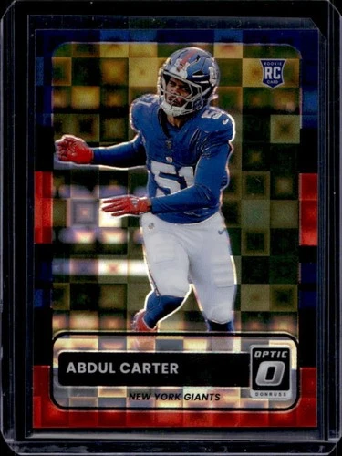 2025 Donruss Optic Abdul Carter Black Pandora (RAW)