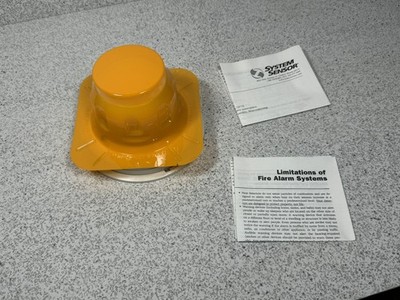 400 SERIES System Sensor 1400 Ionization Smoke Fire Detector Head Lot of 2