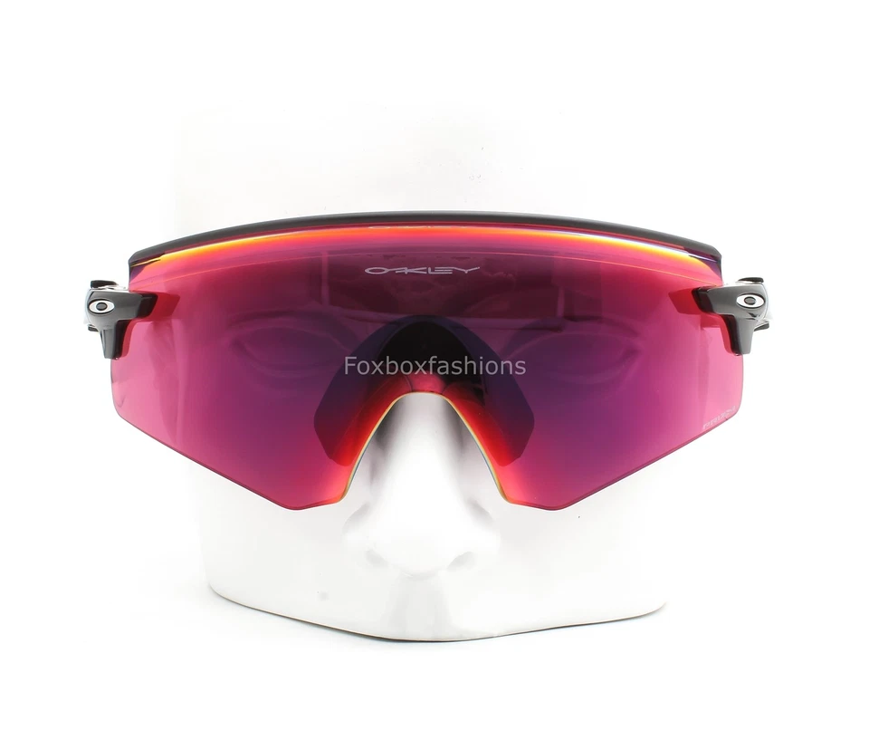 Gafas de sol Oakley Encoder Shield pulidas negras Prizm Field OO9471-0236 con estuche Foto 3 de 4
