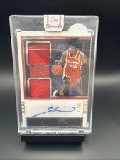 2020-21 Panini One and One - Dual Jersey Autographs Cam Reddish #DJA-CAM /99  
