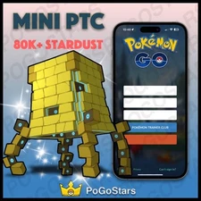 Pokémon PTC Go - Shiny Stakataka - 80K Stardust✨Read Description✨