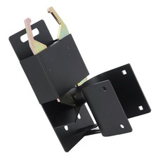 2 Way Gate Latch Lockable Anti Sag Sturdy Construction Black Farm Gate Latch LW