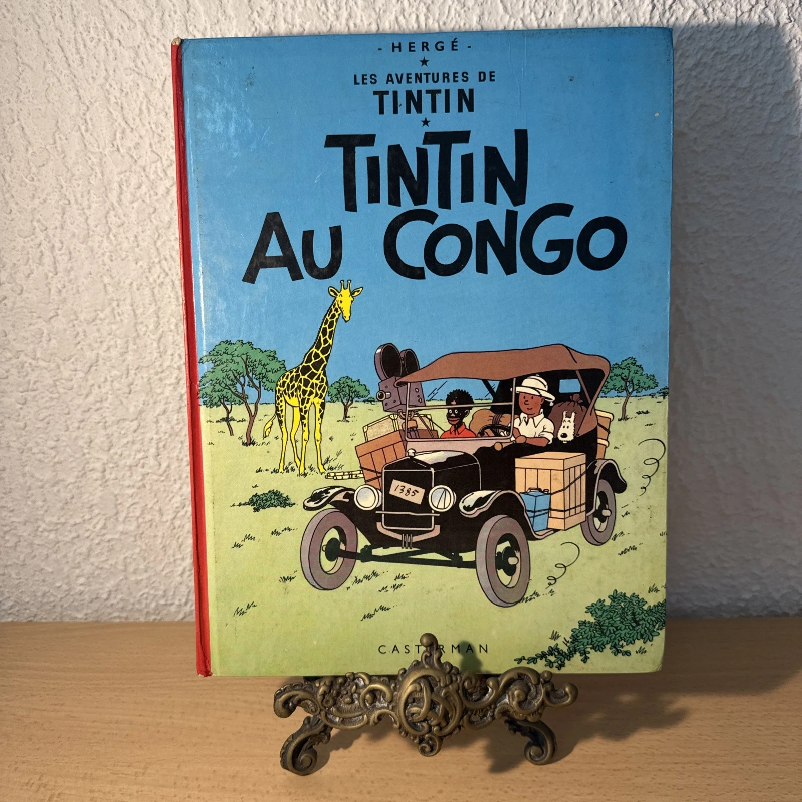 BD Les Aventures De Tintin , Tintin Au Congo 1970