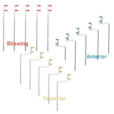 5x Dental X-Ray Xray Bitewing/Anterior/Posterior Arms Kit Positioner Holder US