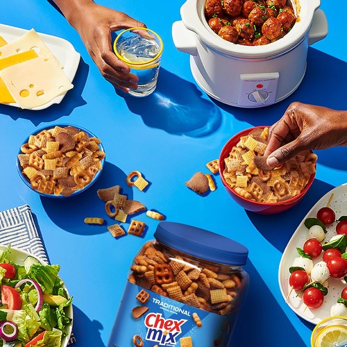 Chex Mix Traditionelles Original Rezept Snack Mix, Snacks, 20 Unzen (1er Pack) - Bild 7 von 8