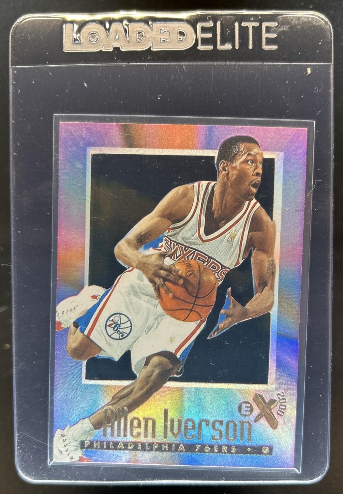 1996 Skybox EX-2000 Allen Iverson Rookie RC #53 76ers