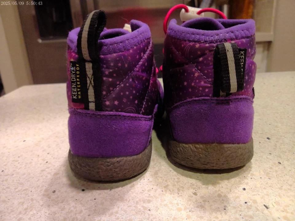 Botas Chukka Keen Howser II púrpura niña talla 8 ¡casi perfecto estado! Foto 4 de 4