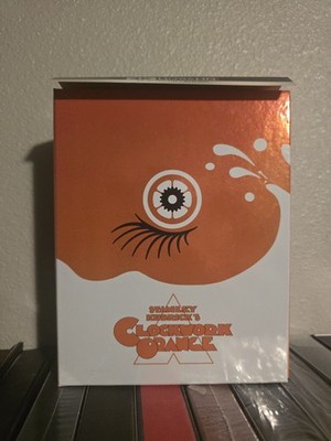 A Clockwork Orange 4K  Blu-ray Zavvi Steelbook Full Slip Set [1971] UK - Kubrick