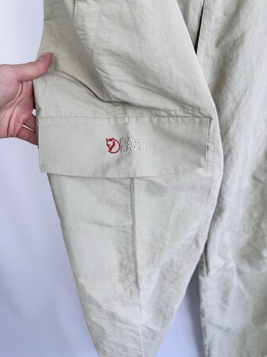 FJALLRAVEN Cargo Lightweight Trousers Size 56/US 38 Outdoor Hiking Trekking - Picture 8 of 20