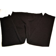 Eileen Fisher Leggings Women L Black Excellent Italian Fabric F2MVS-3 Stretch