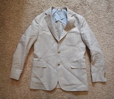 Vineyard Vines Blazer Mens 38R Linen Lightweight Unlined Summer Jacket Sport