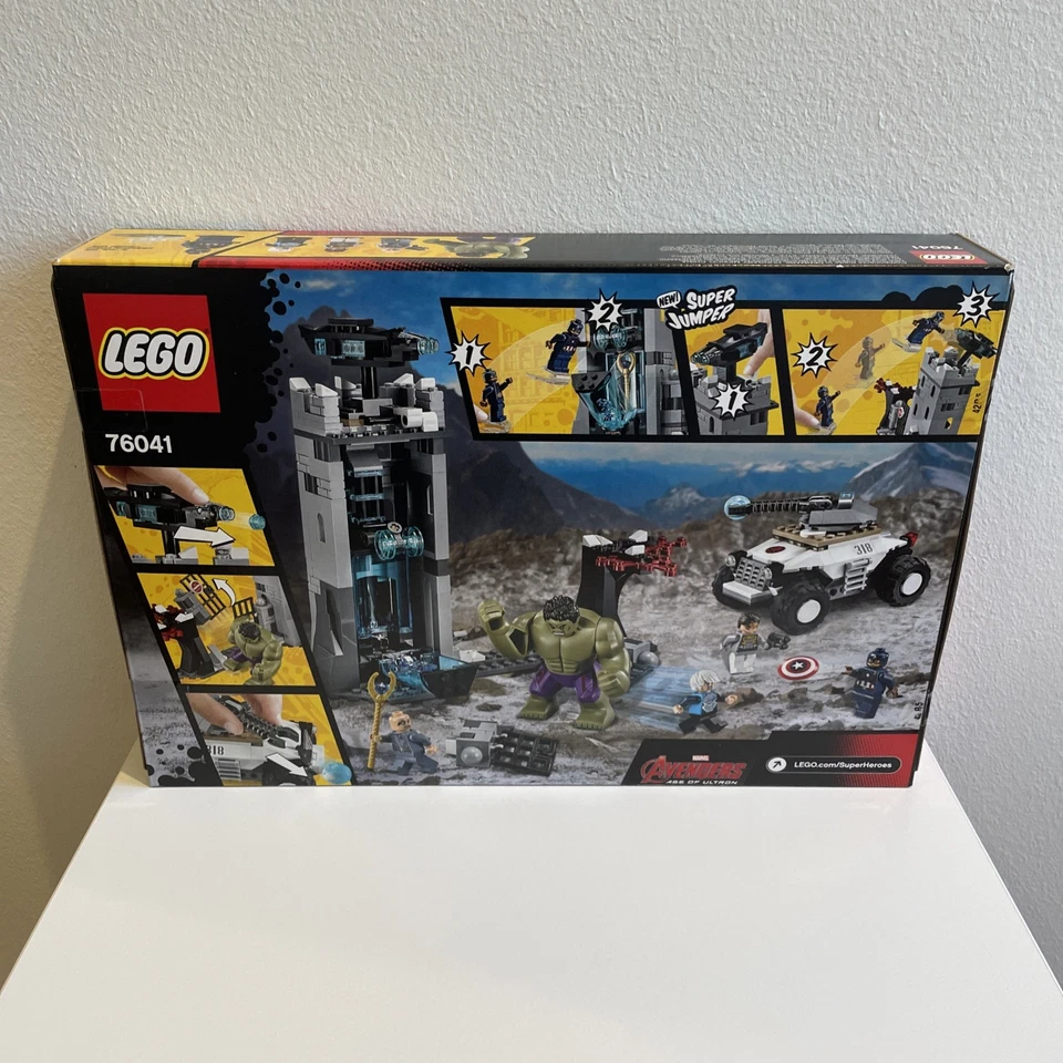 LEGO Marvel Super Heroes: The Hydra Fortress Smash (76041) * New in Sealed Box - Image 2 of 4