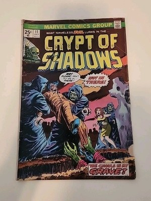 Crypt Of Shadows #11 - Ghouls In My Grave! 1974 Horror Marvel Comics