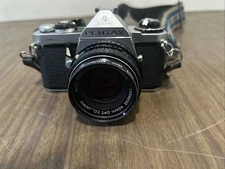 Vintage PENTAX ASAHI ME SE Black 35mm SLR FILM CAMERA /50mm Lens JAPAN *Working*