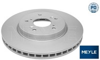 2X Bremsscheibe Meyle 31-835210060/PD 2 Bremsscheiben Vorderachse Vorne