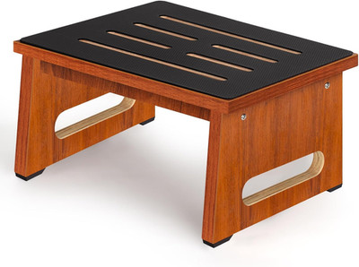 One Step Stool for Adults Seniors with Non-Slip Rubber Stepping Feet, Heavy Duty