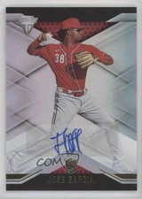 2021 Panini Chronicles Titanium Auto Jose Garcia Jose Barrero #5 Auto 1d4