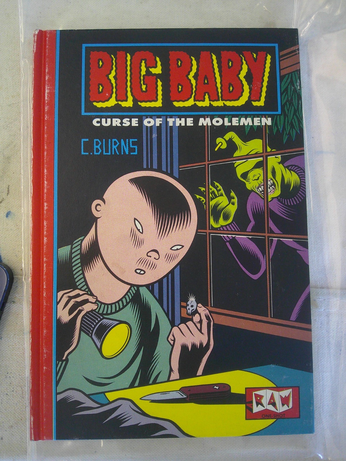 Big Baby: In Curse of the MoleMen by Charles Burns. RAW One-Shot #5 1986 comic